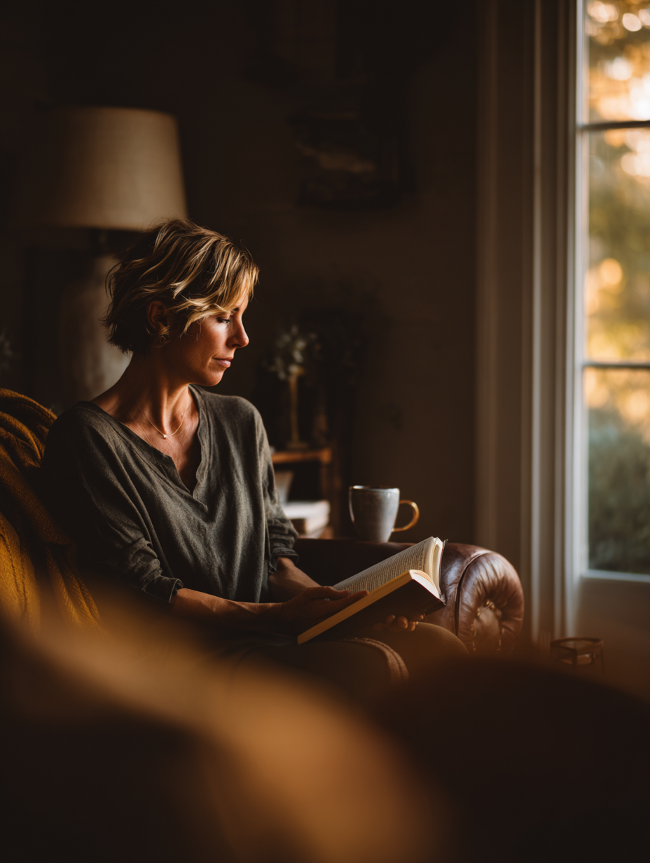 Woman reflective Come Home hero